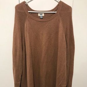 Women’s Old Navy oversized brown sweater